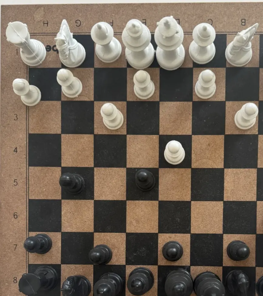 Chessboard and pieces